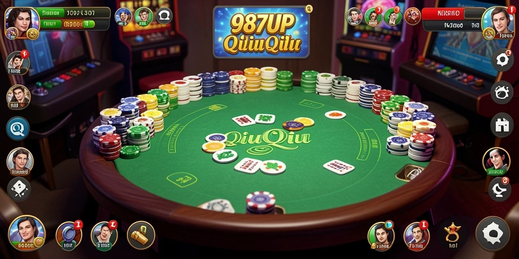 Screenshot game QiuQiu yang menunjukkan gameplay seru dan menarik.