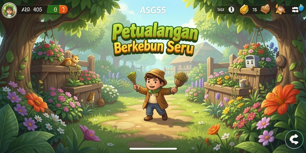Tampilan menarik dari gameplay ASG55 yang seru dan interaktif.