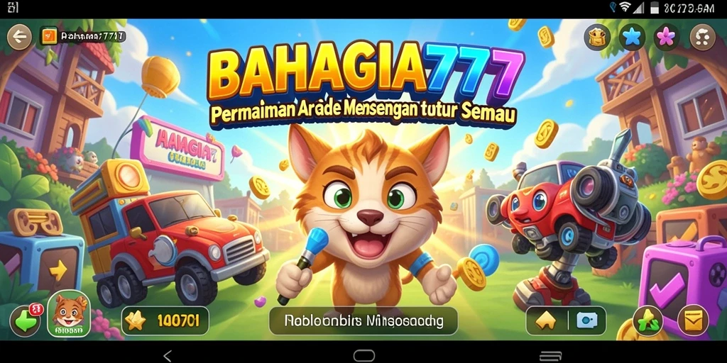 Tampilan gameplay seru BAHAGIA777 dengan grafis menawan.