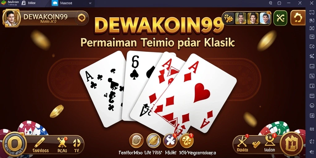 Tampilan gameplay seru di DEWAKOIN99 dengan teman-teman.