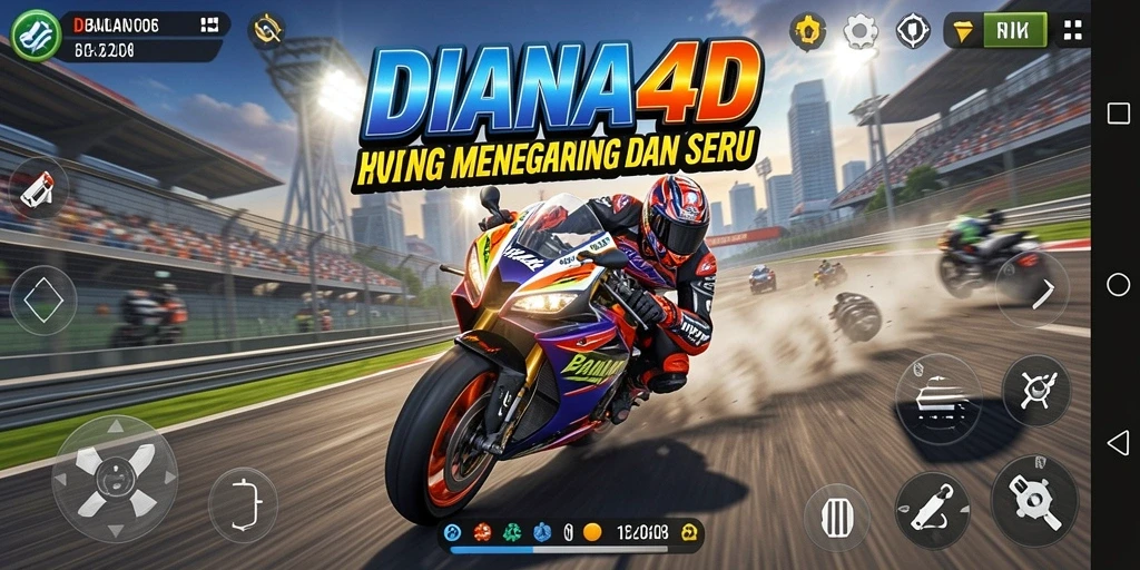 Tampilan gameplay seru dan mendebarkan dari DIANA4D.