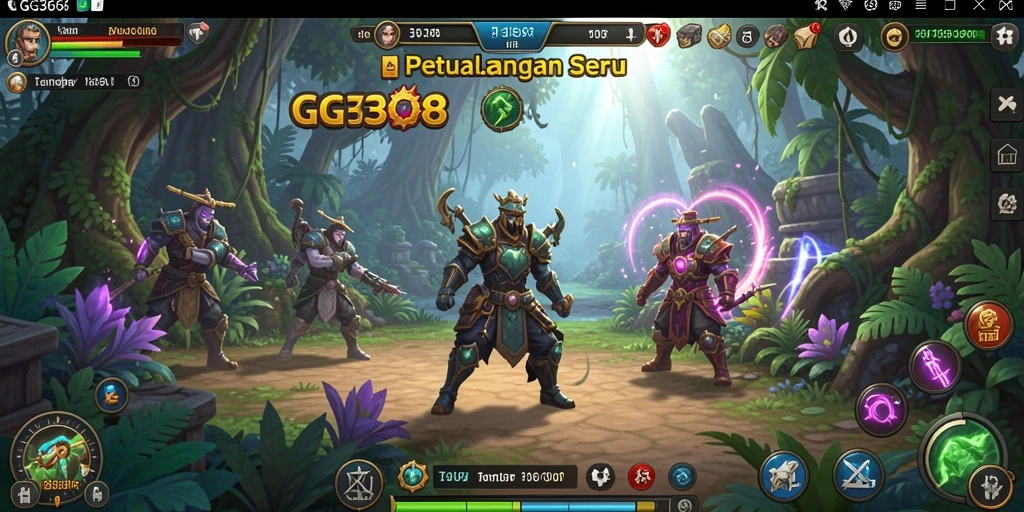 Gameplay petualangan GG368 yang seru dan mendebarkan.