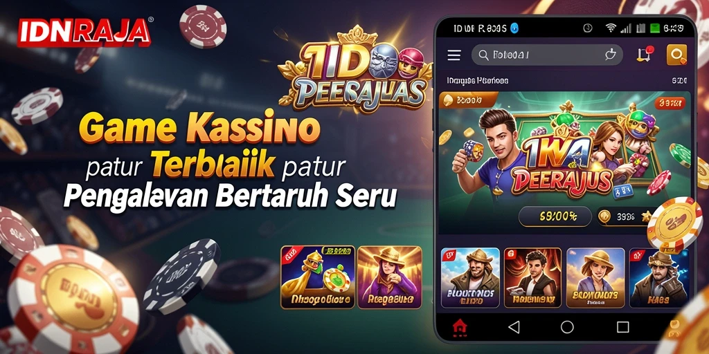 Tampilan gameplay Kasino yang menarik di IDNRAJA.