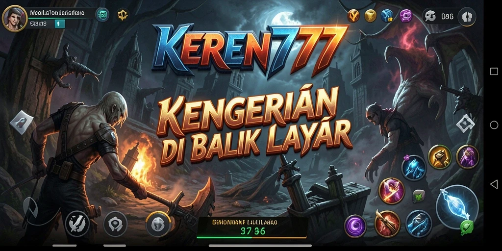 Tampilan gameplay penuh kengerian KEREN777.
