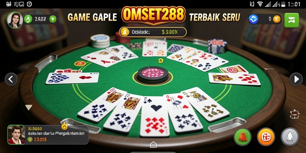 Tampilan gameplay seru dalam OMSET288 yang mendebarkan.