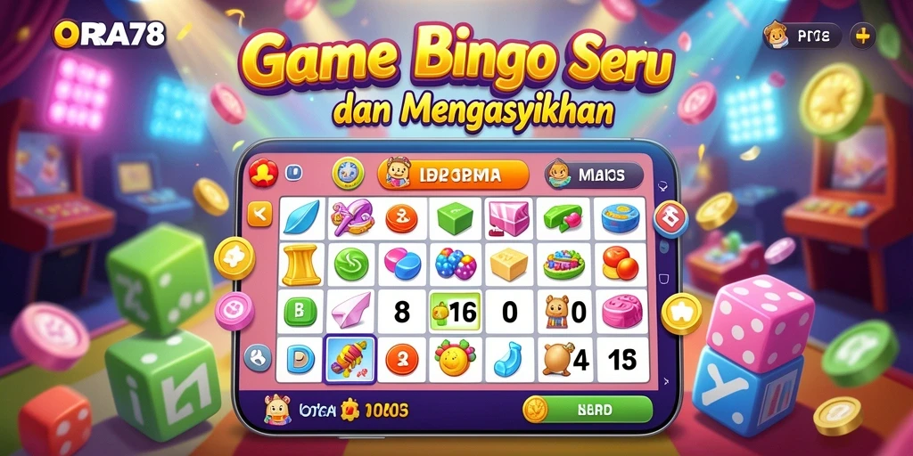 Tampilan gameplay seru dalam aplikasi Bingo ORA78.
