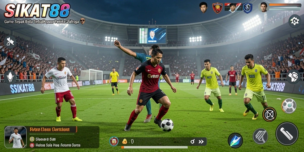 Tampilan gameplay SIKAT88 yang mendebarkan dan dinamis.