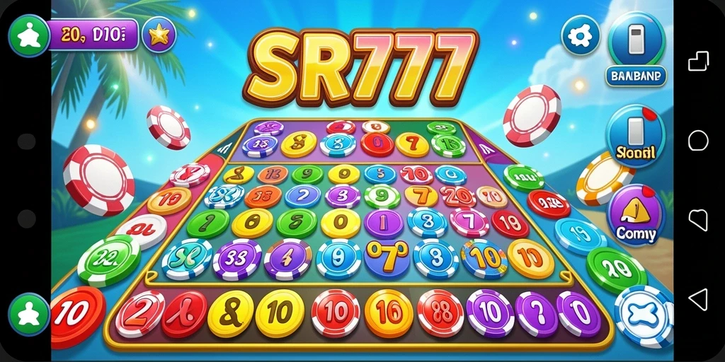 Tampilan gameplay seru dan interaktif dari permainan Bingo SR777.